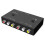 2 Way AV to -Compatible 2AV TO -Compatible 2RCA TO -Compatible Multi-Function Convenient Signal Converter 1