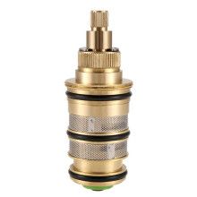 Cartouche Thermostatique de Remplacement en Laiton, Kit de Réparation de Barre de Valve de Mélangeur de Douche, Noyau de Valve Thermostatique