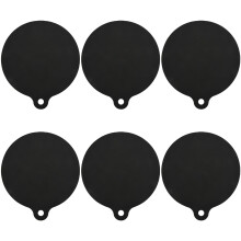 6 Pcs Induction Cooktop Mat Protector Nonslip Silicone Heat Insulation Pad Cook Top Cover Reusable Heat Insulated Mat