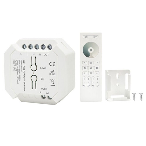 2.4G RF Triac Dimmer LED Controller  Dimmer Support  APP RF Remote Control AC100V-240V C