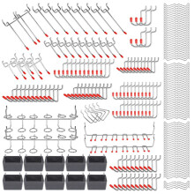 228 Pcs ColeçãO de Ganchos de Quadro com Conjuntos de Ganchos de Metal, Caixas de Quadro, Travas para OrganizaçãO de Ferramentas de Sistema de