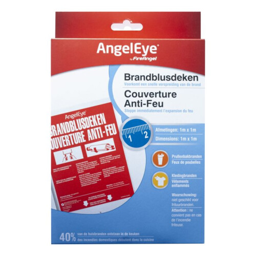 Couverture anti-feu AngelEye 1m x 1m 1