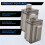 2pcs Universal Oxygen Generator Machine Replacement Filter, 5L Oxygen Generator Filter for Oxygen Concentrator Filter 1