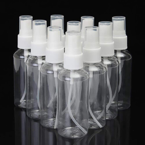 48Pcs 20Ml Transparent Empty Spray Bottles Portable Refillable Fine Mist Sprayer Bottles 2