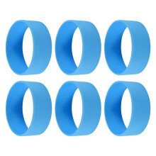 6Pcs Silicone Bands for Sublimation Tumbler Shrink Wrap Heat-Resistant for Prevent Ghosting Sublimation Supplies