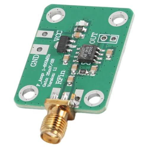 AD8307 RF Power Meter Logarithmic Detector Power Detection 1-600MHz RF Detector Power Meter