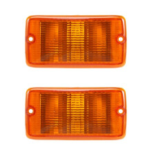 2Pcs Turn Signal Light for 2001-2006 (TJ) Plastic Lens LH & RH 55156488AB 55156489AB