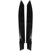 Voor -5 Serie G30 M-Tech 525I 530I 540I 2017 + Achterbumper Lip Hoek Diffuser Splitter Spoiler Protector Helder Zwart
