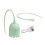 Interactive Cat Toy USB Cat Pet Silicone Automatically Rotates Mouse Tail.Kitten Teasing Stick Green 1
