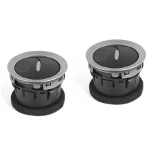 2Pcs Car Dashboard Air Conditioning Vent Nozzle DK49-64930-B91 for Fiesta 2009-2013 AC Air Outlet DK4964930B91