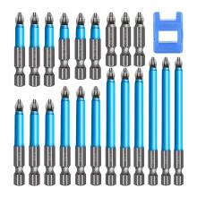 Magnetic Long Hex PhillipsScrew HeadElectric Screwdriver Bits Set,Magnetic Anti Slip Screw Drill Bit