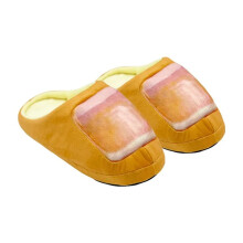 Toe Slides, Humorous -Toe Thick Sole Slippers,Non-Slip Fun Huge Toe Design Home Slippers, Festival Gifts