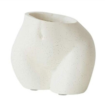 Lower Body Pot, Female Body Shaped Small Flower Planter with Drainage Holes, Resin Plant Pot, Cute Christmas-B