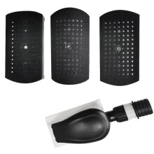 Hand Sanding Block Kit with Replacement Pad Hook and Loop Multipurpose Sander Tool for Wood Sanding Car Polishing