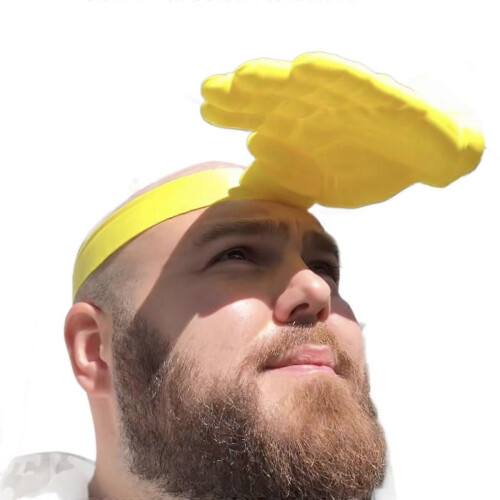 Palm mini sun visor trend fun small sun visor.-JC