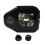 Motorcycle TPMS with Compass Dustproof Easy Installation High Temperature Resistant Power Saving LCD 1