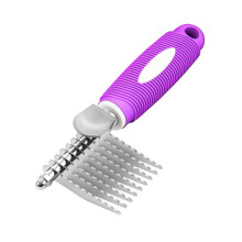 Small Pet Select - Hair Buster Comb for Rabbits, Cats and Dogs, Metal Pet Comb for Shedding and Detangling, Grooming Tool for Small Pets wit