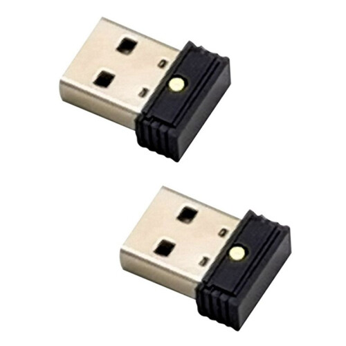 2Pcs USB Mouse Jiggler,Undetectable Automatic Computer Mouse Mover Jiggler, Keeps Computer Awake,Simulate Mouse Movement
