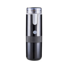 CafetièRe éLectronique Machine à Expresso Rechargeable Café de Voiture Portable Faire Du Café Moulu et Expresso Camping