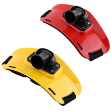 2x Adjustable Stand  Gimble Belt Boat Game Fishing Rod Holder Fishing Accessories Fishing Tackle(Yellow&Red)