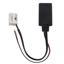 12-Pin Module Board Wireless Stereo Music Adapter Receiver Aux Auxiliary Audio Cable For - W169 W245 W203 W209 W164