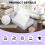 Bead Organizer Box 2 Pack, 60 Small Girds Bead Storage Organizer, Beads Storage Containers with 2 Sheets Label Stickers 2