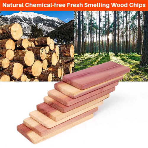 16 Pack Cedar Blocks for Closet,Red Cedar Blocks for Storage, Aromatic Cedar Blocks for Closet and Drawer 1