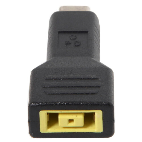 Rectangle Jack for  Input To USB-C Type-C Power Plug Charge Adapter for Laptop Phone 1