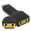 Rectangle Jack for  Input To USB-C Type-C Power Plug Charge Adapter for Laptop Phone 6