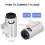 3pack A1mini Feed Pipe Connector, PTFE Tube Connector for  A1mini 3D Printer 6
