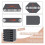 Storage Bags, Clothes Storage, Under Bed Storage Containers with Durable Handles, Capacity Storage Bins, Foldable 6Pcs 6