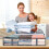 Storage Bags, Clothes Storage, Under Bed Storage Containers with Durable Handles, Capacity Storage Bins, Foldable 6Pcs 7