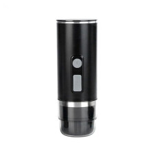 BäRbar Kaffemaskin för Bil och Hem Espressobryggare Elektrisk Kaffebryggare Kapsel Kaffepulver för Dubbla AnväNdningsområDen