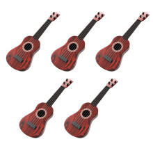 Röd Barngitarr Ukulele Nybörjarinstrument Småbarn Gitarr  Storlek Klassisk Ukulele