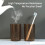 Toothbrush Holder Wall Mounted,Toothpaste Dispenser Wall Mounted for Bathroom Automatic Toothpaste Squeezer with Cover 5