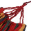 Hammock for 2 persons 200cm * 150cm  to 200 kg Red 7