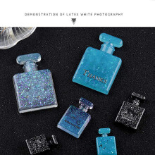 Epoxy Resin Molds Large Art Resin Molds DIY Silicone Resin Casting Molds Perfume Bottle 3D Resin Mold for Resin Epoxy, Candle Wax, Soap Etc