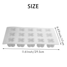 15 Cavità Candela Quadrata Stampo Candela Fatta un Mano nel Silicone DIY per Dolci nel Resina Profumata 3D Bakeware