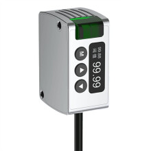Laser Displacement Sensor 485 + NPN ‑ 0.1mm Accuracy Non‑Contact Laser Distance Sensor 200‑600mm Range for Industry