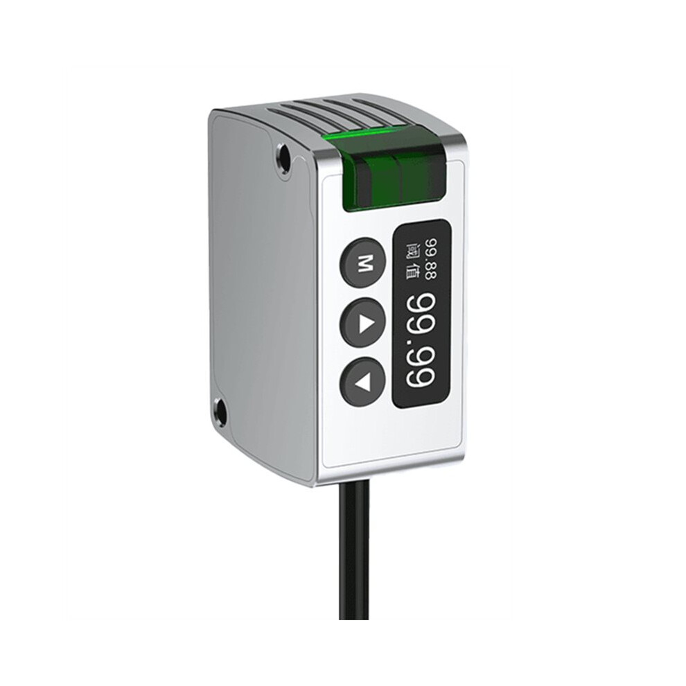 Saudism Laser Displacement Sensor 485 + Npn Â 0.1Mm Accuracy NonâContact Laser Distance Sensor 200Â600Mm Range For Industry