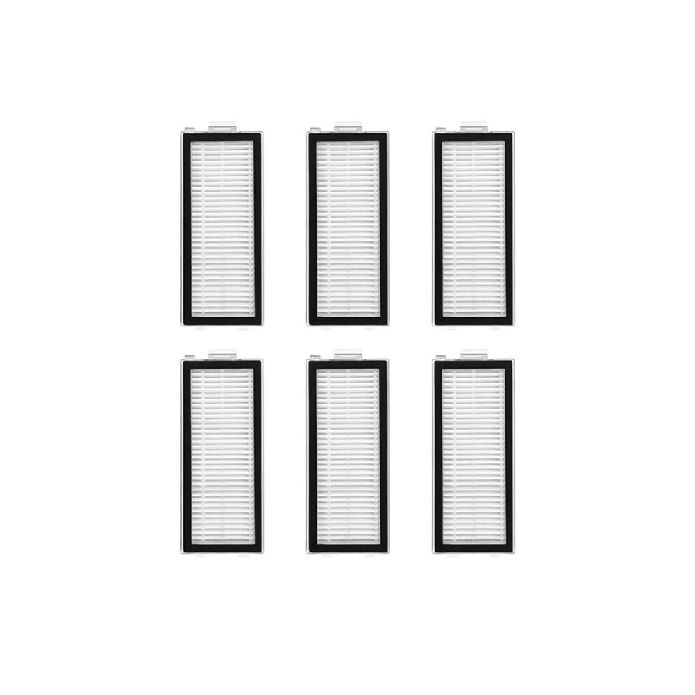 Hepa Filter Replacement For Qrevo Curv 2 Flow Robot Vacuum Cleaner Accessories Washable Filter 6Pcs 4713674937812