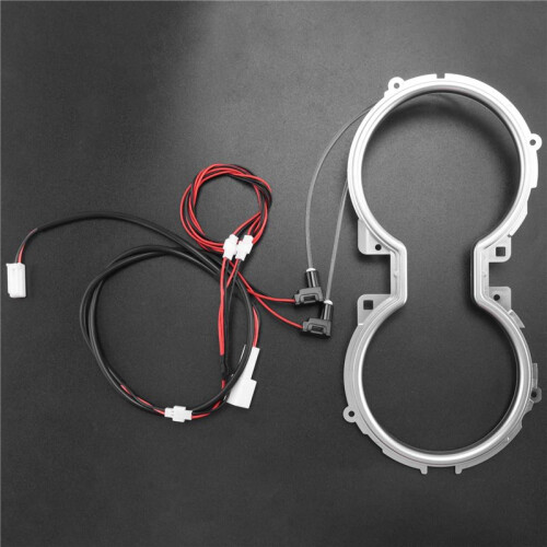 2X LED Central Cup Holder Lights Interior Decorative Lamp Atmosphere Ambient Light Ice  for  Camry 2018-2022 2