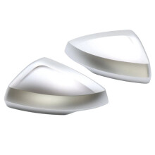 2PCS Car Chrome Side Mirror Cover for 2018-2025 Rearview Mirror Replace Cover Car Accessories