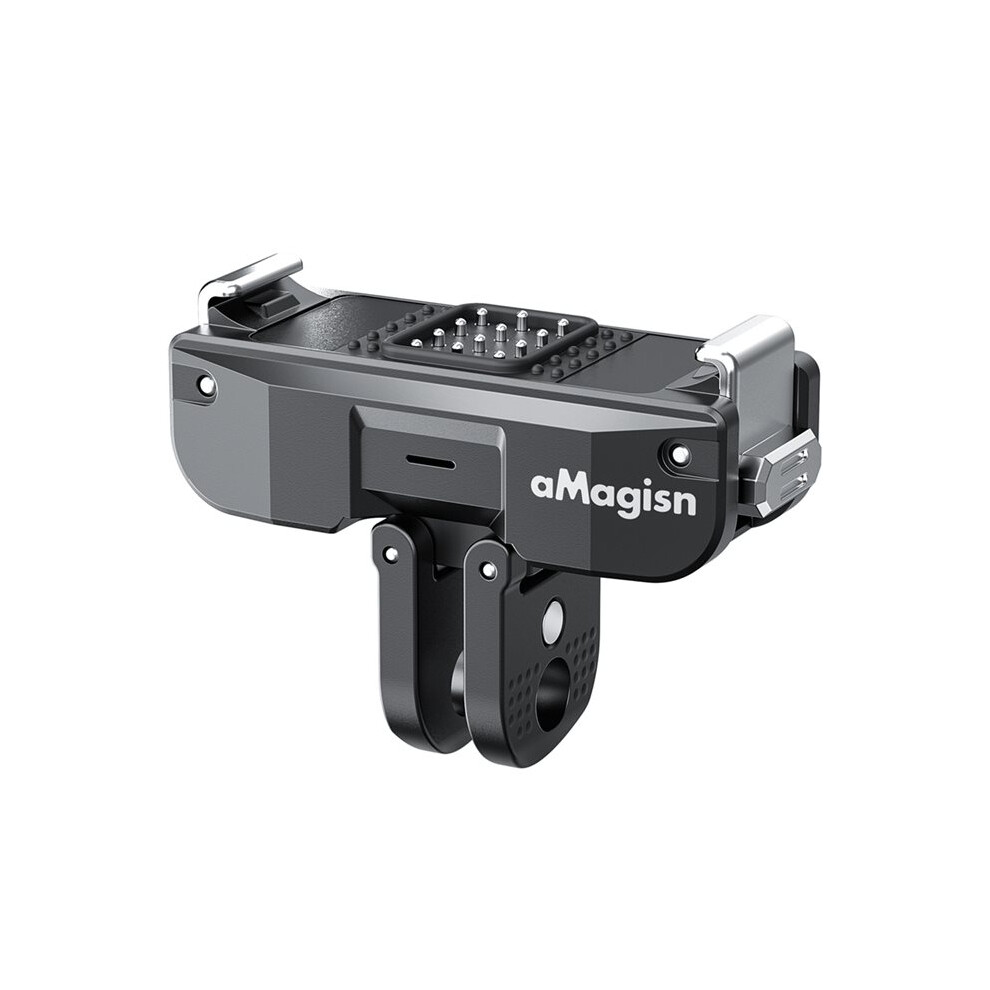 Amagisn For Osmo Magnetic Qucik Release Two Claw Charging Adapter Mount Dual Claw Interface Action Camera Accessories Saudism