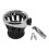 Silver Motorcycle Handlebar Cup Holder Compatible With GL1800 Goldwing MSPHX 1