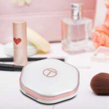 O.TWO.O 2 in 1 Highlighter Palette Face Shimmer Contouring Shell Highlighter Glowing Makeup Pearl White -01