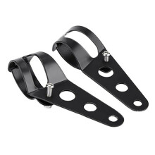 Motorcycle Universal Headlight Mount Bracket for   Bobber Racer KZ1000 KZ550 35mm-43mm Fork Tube