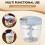 Food Chopper Manual Hand Pull Large 5 Blades Small String Speedy Processor Meatball Chili Garlic Master 5