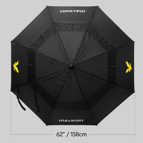 Lyle & Scott 62" Dual Canopy Umbrella 1
