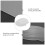 Thick Transparent Panel Board Sheet Clear Cast for LED Light Base Table Signs DIY Display Projects  6 Pieces 7